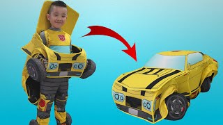 Cool Transforming Bumblebee Converting Costume CKN Toys