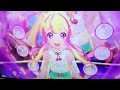 【アイカツプラネット】ハナちゃんとハナちゃんでプレイ！10周年記念スイング ゲーム ユニットステージ us1弾 プレイ動画 手元 街角シンデレラ bloomyスマイル