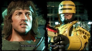 Rambo v RoboCop - Dialogues - Mortal Kombat 11