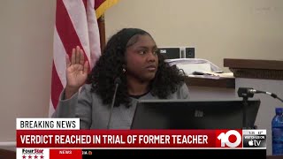 Verdict reached in trial involving former Dougherty County teacher, student