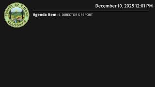 Planning Commission Meeting - 12/10/2025