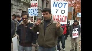 Vancouver Kurds rally against Turkeys barbaric act toward kurds