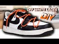 HOW TO: Create Lace Holes For Off White Laces | Air Force 1 To Nike Dunk Custom