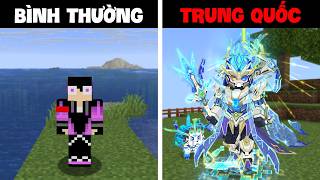 Sự Khác Biệt Giữa Minecraft Bình Thường và Minecraft TRUNG QUỐC...