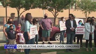 Parents hold press conference criticizing CPS' selective enrollment process