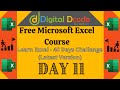 Microsoft Excel Free Training | Excel Hyperlink | How to Create Hyperlink for Sheet and Workbook?