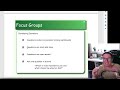 Focus Groups: Designing a Discussion Guide