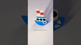 Easy Paper Boat/Ship🌊⛵🛟Craft Ideas  #youtubeshorts #shorts #boat #ship #craft