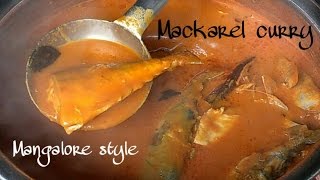 Bangude gassi Mangalore style | Mackerel curry recipe | bangda curry | Meen gassi Recipe