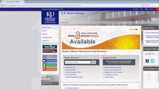 How to Create Persistent Links to A.R. Dykes Library's Electronic Content