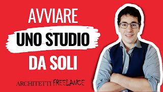 Quali sfide nell'avviare uno studio di architettura e design da soli?