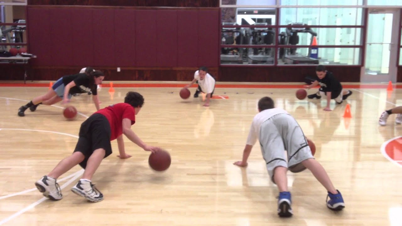 Best Basketball Skills & Drills - Ball-Handling Drills - Dribble Push ...