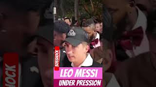 #leomessi under pression in Miami with #messifans @305shocktv