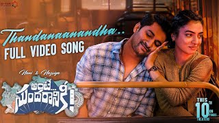 Thandanaanandha Full Video Song | Ante Sundaraniki Movie | Natural Star Nani | RazRiya | Nani28