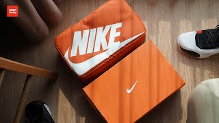 Nike Orange Shoes Box Bag กระเป๋าใส่รองเท้าที่หน้าตาเหมือนกล่องรองเท้า