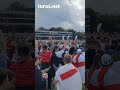 England Supporter Fans singing Sweet Caroline Euro 2024 / EM