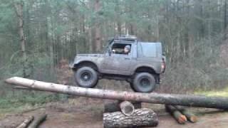 furstenau suzuki samurai op de wip-wap