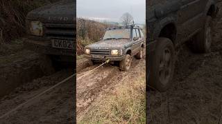 Green laning in hay on wye 2025 #greenlaning #4x4 #lifeisahighway #td5 #landrover #jeep #winching