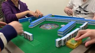 Mahjong294.廣東牌十番512有花有JP四回之二：即叫即蒸清一色對對糊，自摸奪JP。