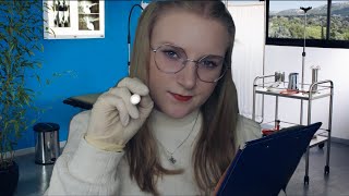 [ASMR] Examen des nerfs crânien ~ Cranial nerve exam ~ Chuchotements 😴