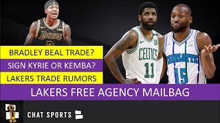 Lakers Draft Rumors + Free Agency Mailbag: Kyrie Irving, Kemba Walker; Bradley Beal Trade?