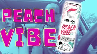 CELSIUS Fitness Energy Drink | Peach Vibe Taste Test