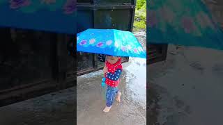 #vlog #motivation #barish #chhatri☔#viralvideo #ytshorts #funny #comedy #kid #song#trend#short #🤗