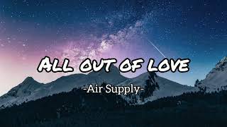 ALL OUT OF LOVE - AIR SUPPLY ( COVER BY FRANCIS GREG ) LYRICS || LIRIK + TERJEMAHAN INDONESIA
