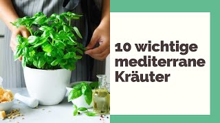 10 mediterrane Kräuter: die wichtigsten Sorten