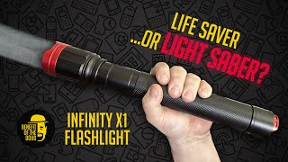 Infinity X1 Flashlight Review   5,000 Lumen light cannon!