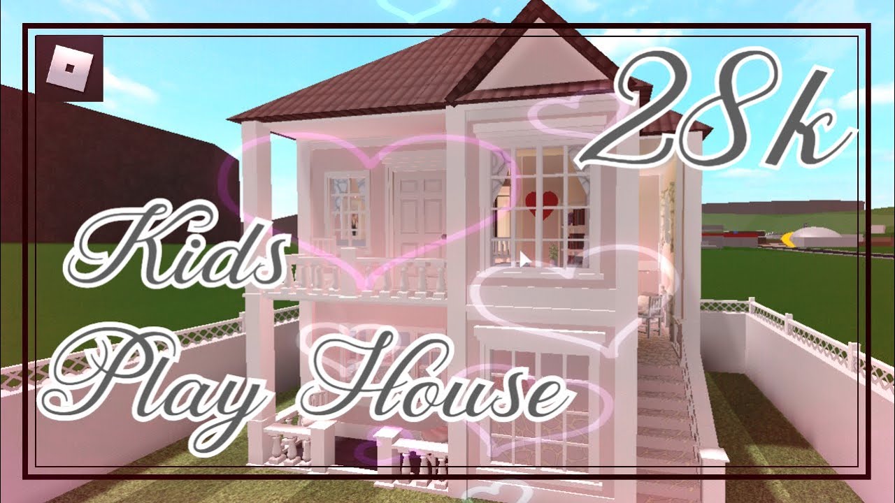 Bloxburg Kids Play House Youtube