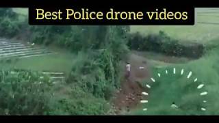Kerala Police Drone videos in action