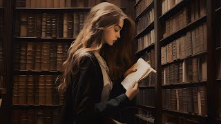 focus on your book to forget your sadness - dark academia playlist, sad piano