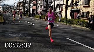 2022年 全国高校駅伝 男子1区　中継点手前250m