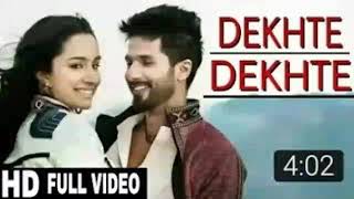 Dekhte Dekhte - Atif Aslam | Batti Gul Meter Chalu | New Bollywood song 2018