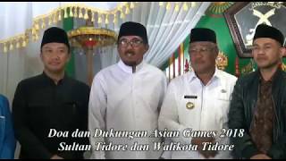 Dukungan Sultan Tidore untuk Kesuksesan Asian Games 2018