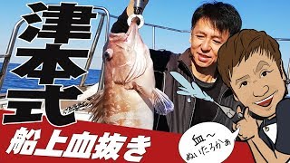 【WaterGame】津本式で血抜きに挑戦！マハタ編