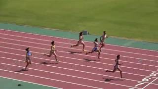 2018年インターハイ　陸上 女子 200ｍ 予選