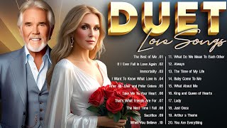 Top 100 Duet Love Songs of All Time 💞 Best Romantic Love Songs 80s 90s 💖 Kenny Rogers, Celine Dion