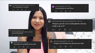 Respondendo perguntas dos inscritos❤️😊