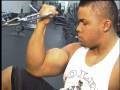 Bodybuilder Jonathan Irizarry biceps, tennis