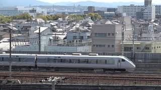 JR西日本681系0番台+683系4000番台 (特急サンダーバード16号大阪行き) 京都鉄道博物館横通過