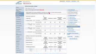 Skyward Online Information Update (2017-2018)