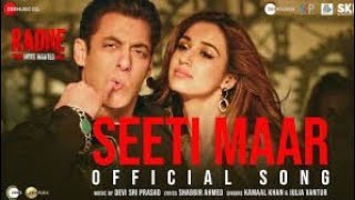 Seeti Maar ( Official Video ) - Salman Khan , Disha Patani | Seeti Maar Video Song Salman Khan