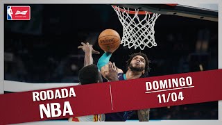 RODADA NBA 11/04 - ENTERRADAS ABSURDAS, TOP 10 E MAIS!