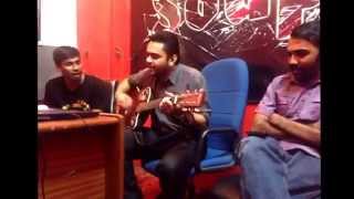 LIVE on performance by Shaman, Raj Pirate and Celebritty Mathan at SoupFM studio during #talkshow