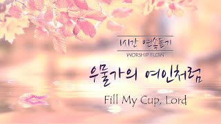 [1 Song 1 Hour] Fill My Cup, Lord - Piano Instrumental w. lyrics/우물가의 여인처럼 피아노 CCM 연주(가사)