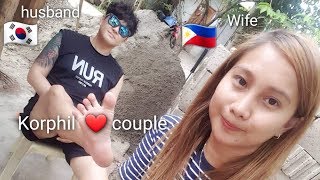 PART1 LDR / KOREAN AND FILIPINA COUPLE DATE (HUSBAND AND WIFE) RELATIONSHIP GOALS