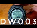 Casio G-Shock 1662 Module tutorial | Test Screen check, watch set-up & functions demonstration