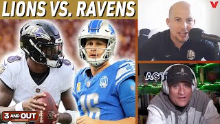Lions-Ravens Predictions: Will Jared Goff & Detroit shock Lamar Jackson & Baltimore | 3 & Out